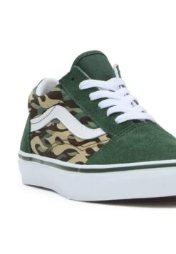 Vans Old Skool - Sneakers Laag - Green Multi -Vans e9aafe4e743d4ed8b2c8fbe735a7d4ea