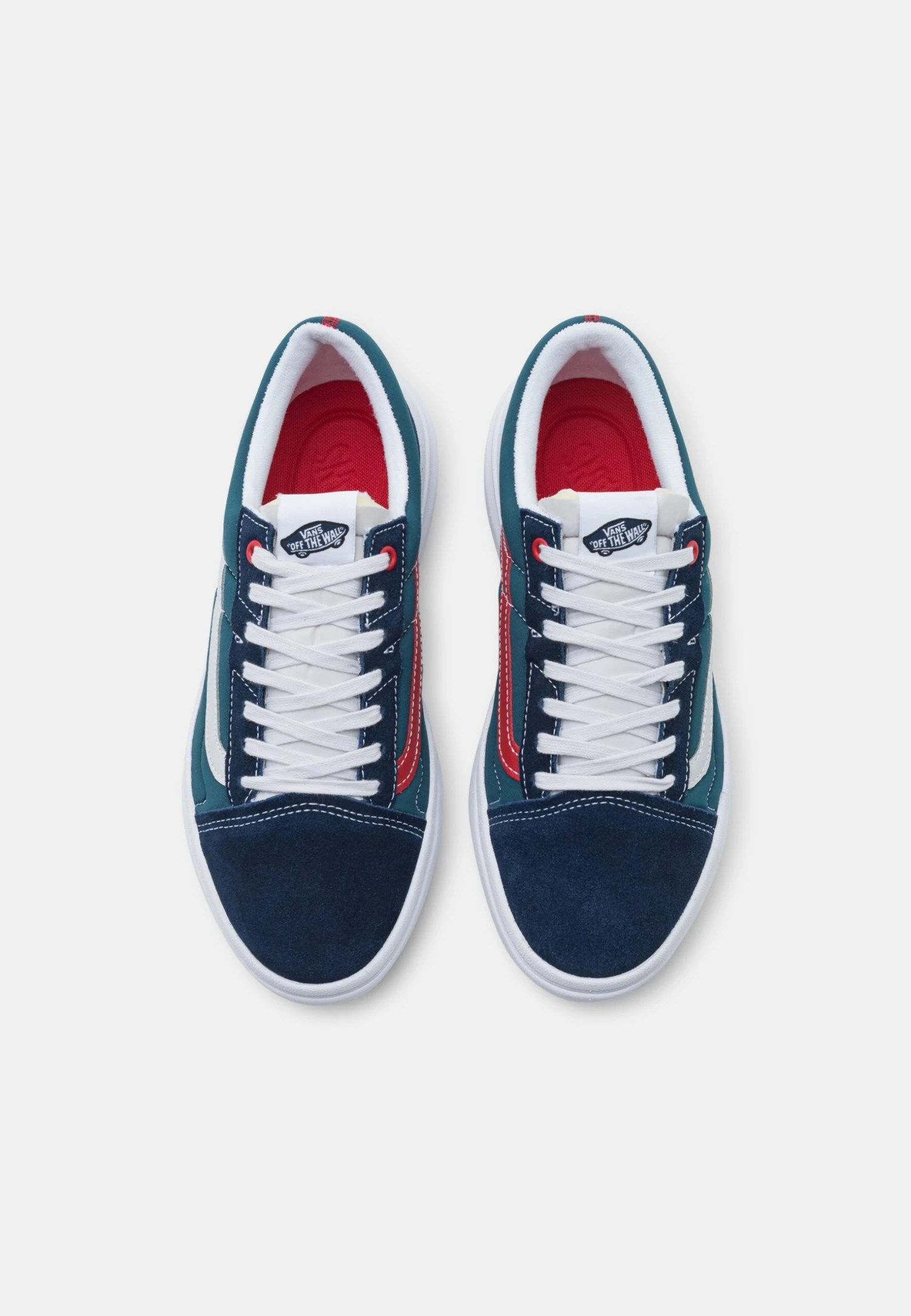 Vans Ua Old Skool Overt Cc - Sneakers Laag - Pop Color Navy/Grey 6 Vans Ua Old Skool Overt Cc - Sneakers Laag - Pop Color Navy/Grey - Afbeelding 4