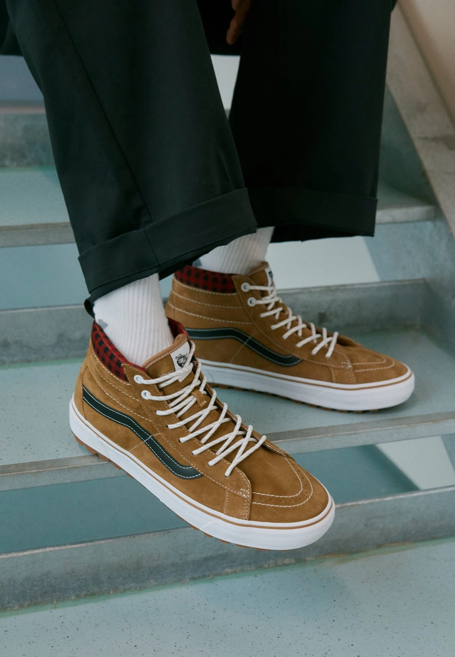 Vans Sk8 Hi Mte 1 Unisex - Sneakers Hoog - Brown/Black 4 Vans Sk8 Hi Mte 1 Unisex - Sneakers Hoog - Brown/Black - Afbeelding 2