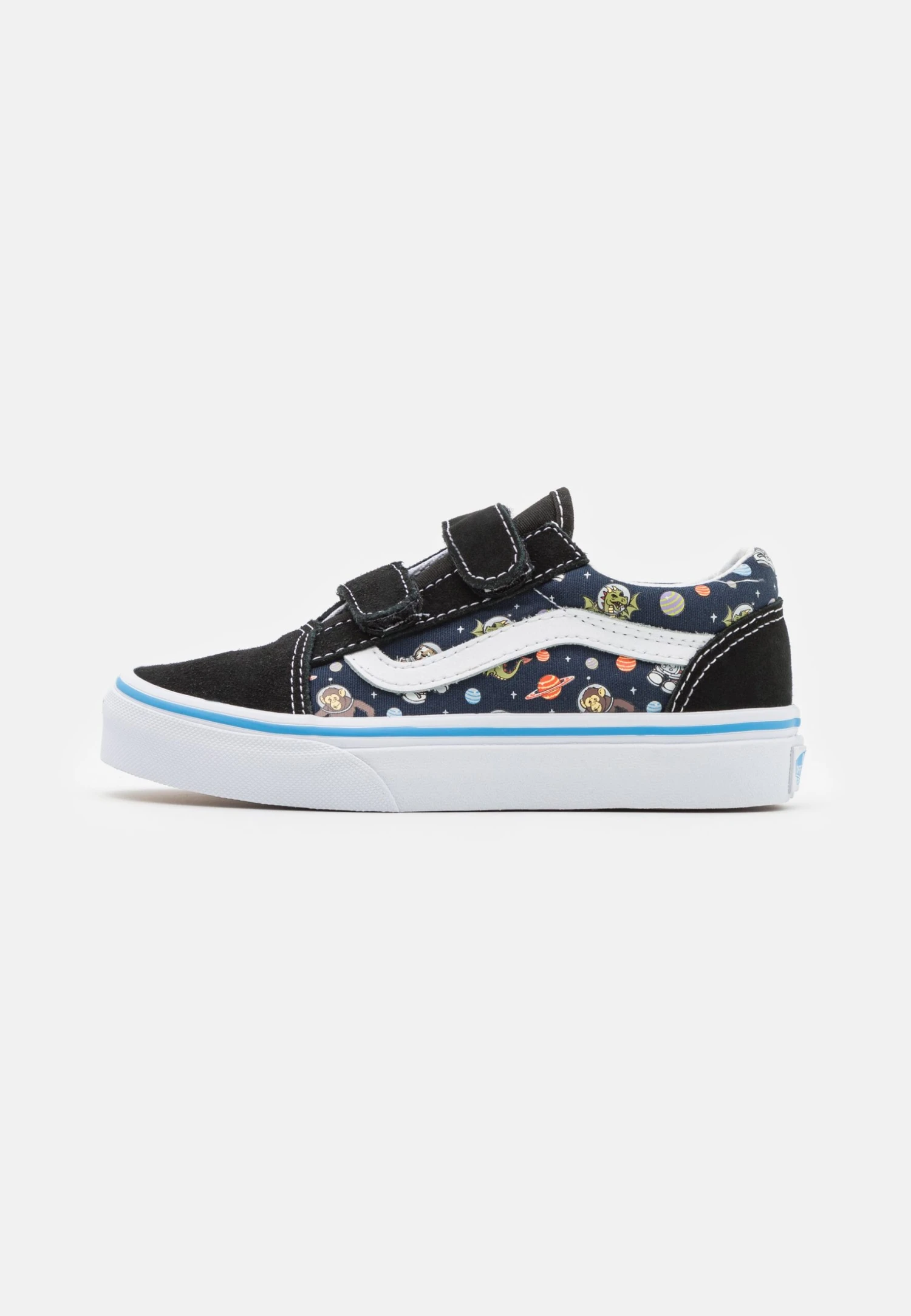 Vans Old Skool Unisex - Sneakers Laag - Glow Cosmic Zoo Black/Blue 3 Vans Old Skool Unisex - Sneakers Laag - Glow Cosmic Zoo Black/Blue