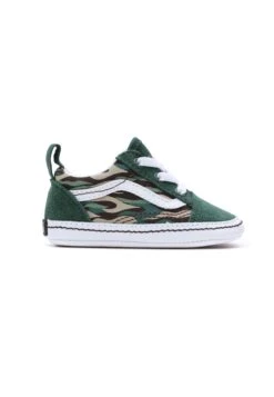 Vans In Old Skool Crib - Sneakers Laag - Green Multi -Vans f24e65867e4d440ea9b58d9f43669a00