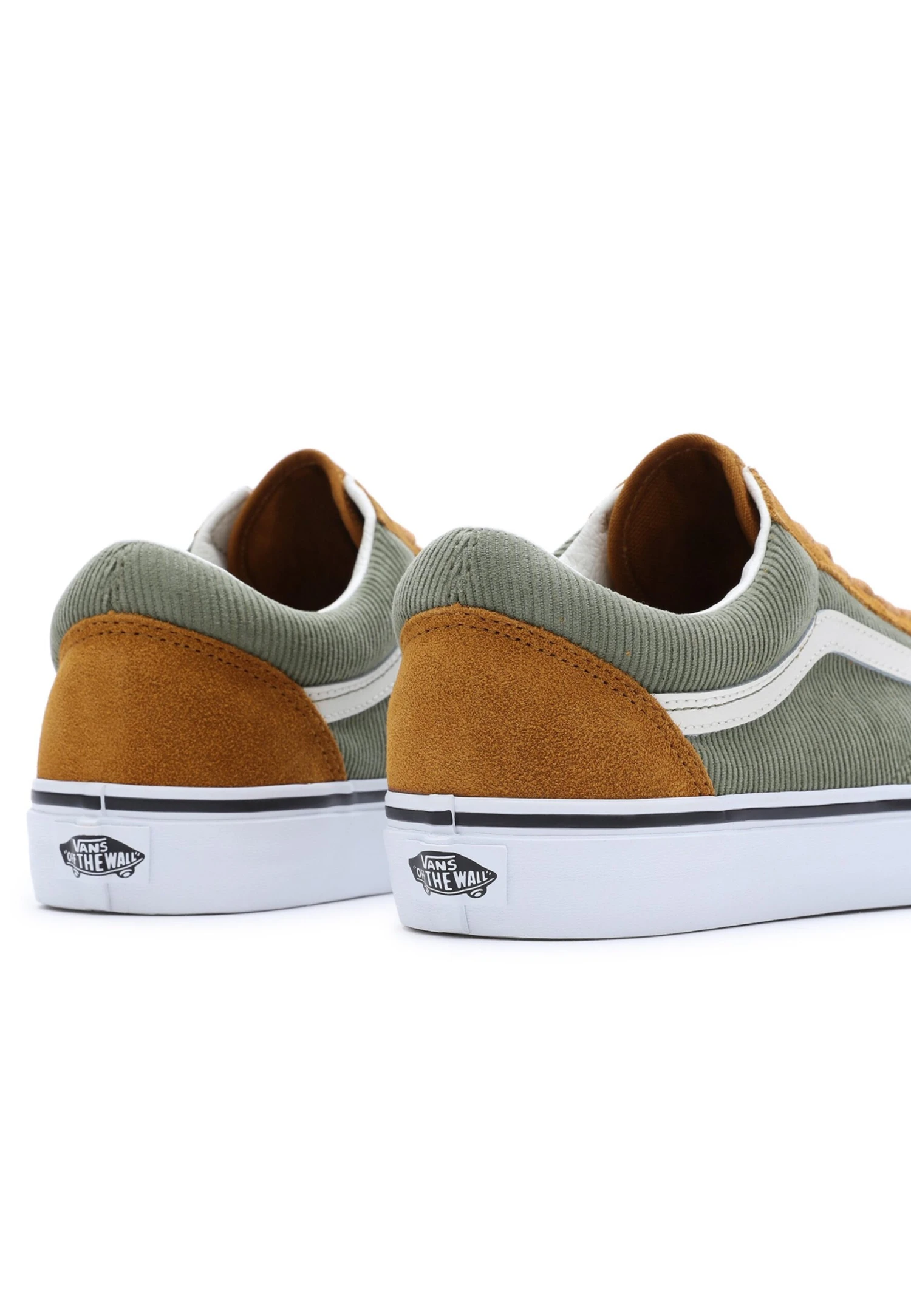 Vans Old Skool Unisex - Sneakers Laag - Green Brown 7 Vans Old Skool Unisex - Sneakers Laag - Green Brown - Afbeelding 5