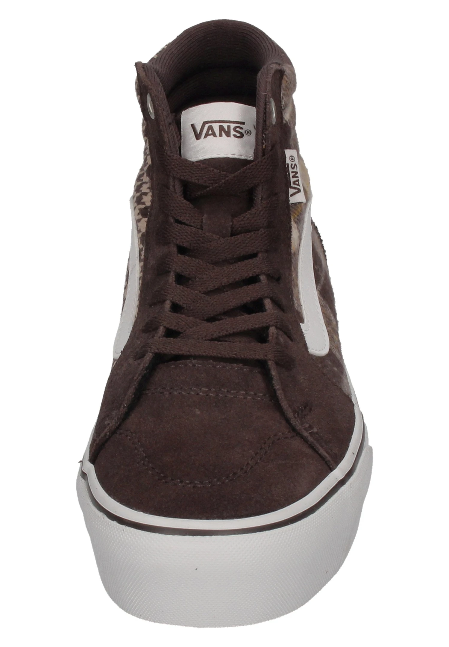 Vans Filmore Hi Platform Plaid - Sneakers Hoog - Plaid Mix Brown White 6 Vans Filmore Hi Platform Plaid - Sneakers Hoog - Plaid Mix Brown White - Afbeelding 4